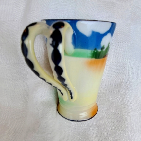 Antique Royal Bayreuth Bavaria Fine China Double Handle Pitcher - Picture 5 of 11